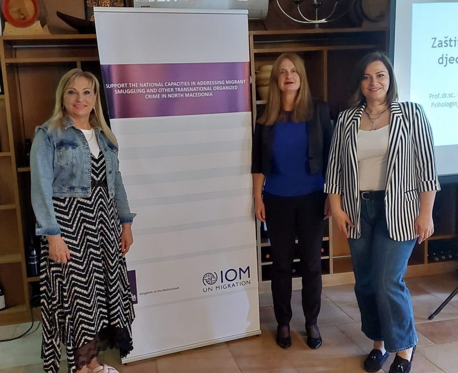 Trening forenzičkog intervjua s djecom i mladima žrtvama traffickinga za stručnjake u Sjevernoj Makedoniji